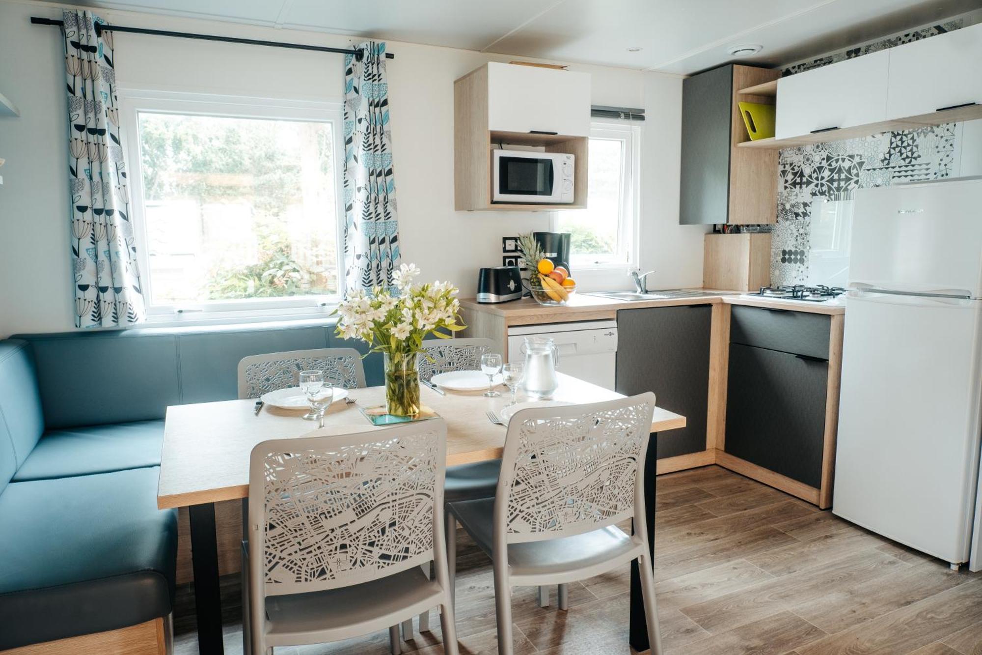Mobil Home Xxl 4 Chambres - Medrose Camping Saint-Thome Bagian luar foto